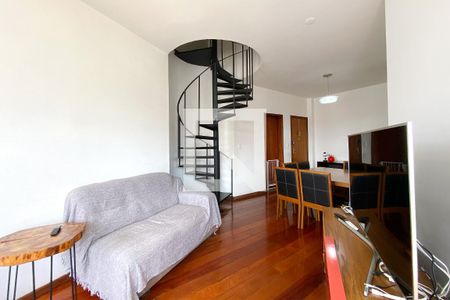 Sala de apartamento à venda com 3 quartos, 180m² em Calafate, Belo Horizonte