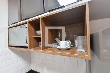 Sala/cozinha de apartamento para alugar com 1 quarto, 27m² em Vila São José, São Paulo