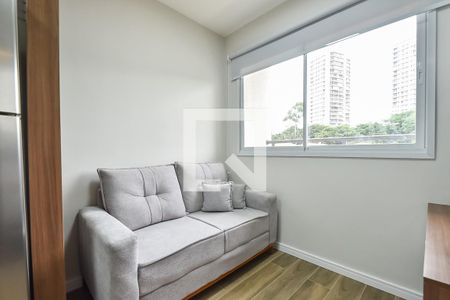 Sala/cozinha de apartamento para alugar com 1 quarto, 27m² em Vila São José, São Paulo