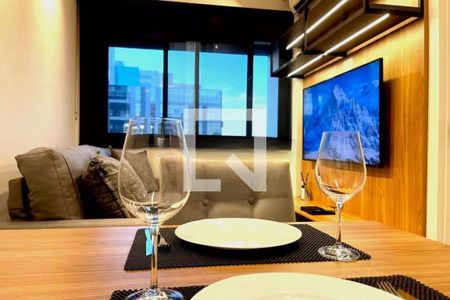 Sala de apartamento para alugar com 1 quarto, 29m² em Boa Vista, Porto Alegre