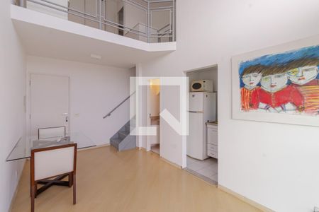 Sala de apartamento para alugar com 1 quarto, 50m² em Moema, São Paulo
