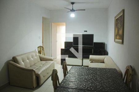 Sala de apartamento para alugar com 2 quartos, 80m² em Aparecida, Santos