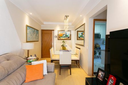 Sala de apartamento à venda com 3 quartos, 79m² em Vila Carlos de Campos, São Paulo