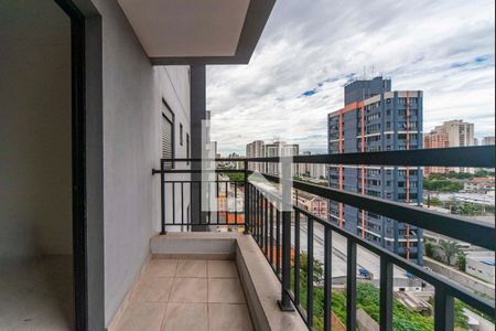 Varanda da Sala de apartamento à venda com 2 quartos, 42m² em Campestre, Santo André