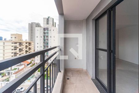 Varanda da Sala de apartamento à venda com 2 quartos, 42m² em Campestre, Santo André
