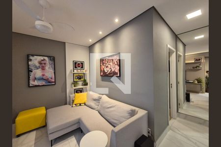 sala  de apartamento à venda com 2 quartos, 60m² em Grajaú, Belo Horizonte