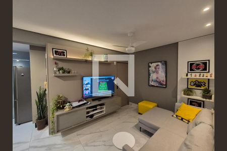 sala  de apartamento à venda com 2 quartos, 60m² em Grajaú, Belo Horizonte