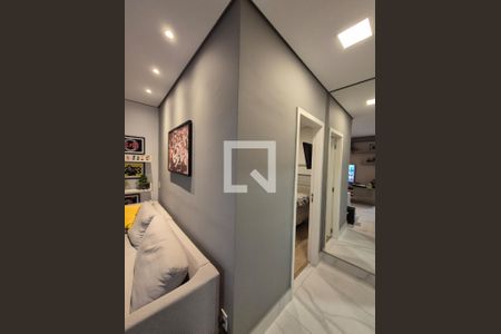 sala  de apartamento à venda com 2 quartos, 60m² em Grajaú, Belo Horizonte