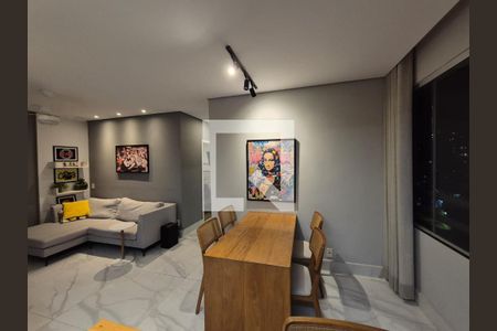 sala  de apartamento à venda com 2 quartos, 60m² em Grajaú, Belo Horizonte