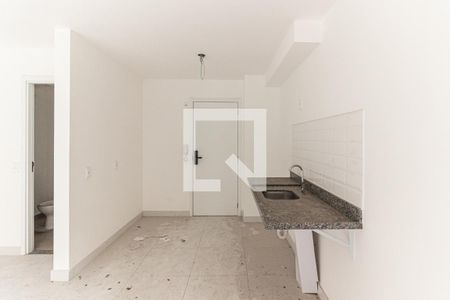 Cozinha de kitnet/studio à venda com 1 quarto, 35m² em Centro Histórico de São Paulo, São Paulo
