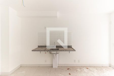 Cozinha de kitnet/studio à venda com 1 quarto, 35m² em Centro Histórico de São Paulo, São Paulo