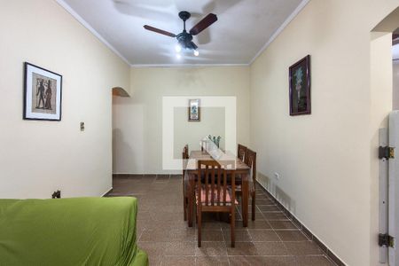 Sala de apartamento para alugar com 2 quartos, 78m² em Canto do Forte, Praia Grande