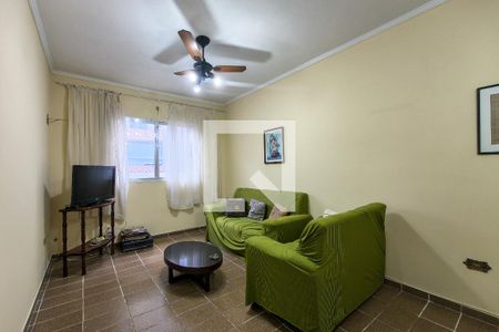 Sala de apartamento para alugar com 2 quartos, 78m² em Canto do Forte, Praia Grande