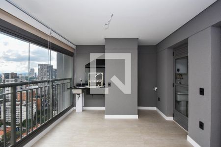 varanda gourmet Sala de kitnet/studio à venda com 2 quartos, 81m² em Pinheiros, São Paulo