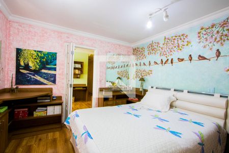 Quarto 1 - Suíte de casa à venda com 3 quartos, 400m² em Vila América, Santo André