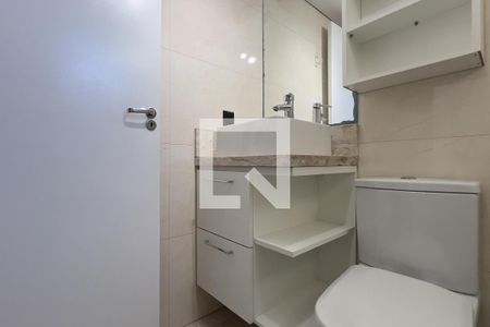 Banheiro da Suíte de apartamento à venda com 2 quartos, 62m² em Vila Rosalia, Guarulhos