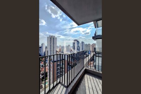 Varanda da Sala de apartamento à venda com 1 quarto, 35m² em Vila Mariana, São Paulo
