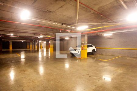 Área Comum - Box Garagem (01 vaga - rotativo) de kitnet/studio para alugar com 1 quarto, 31m² em Cidade Baixa, Porto Alegre