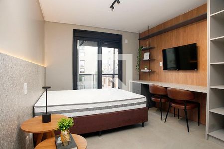 Studio - Sala / Quarto de kitnet/studio para alugar com 1 quarto, 31m² em Cidade Baixa, Porto Alegre