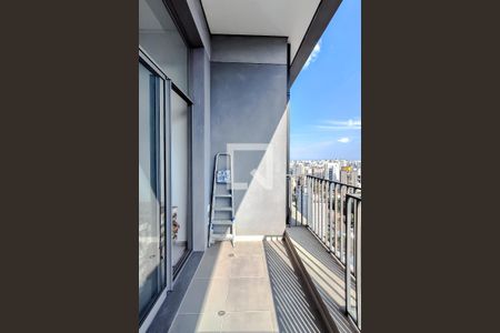 Varanda da Sala de apartamento à venda com 1 quarto, 35m² em Vila Mariana, São Paulo