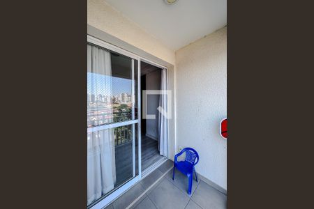 Varanda da Sala de apartamento à venda com 2 quartos, 50m² em Tatuapé, São Paulo