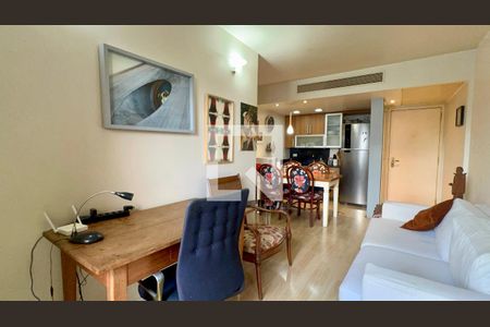 Sala de apartamento para alugar com 1 quarto, 45m² em Pinheiros, São Paulo