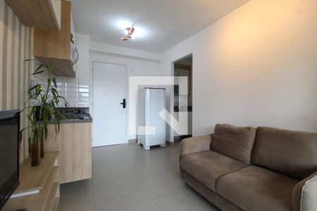 Sala/Cozinha de apartamento para alugar com 1 quarto, 30m² em Moema, São Paulo