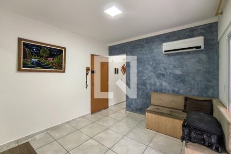 Sala de apartamento para alugar com 2 quartos, 72m² em Canto do Forte, Praia Grande