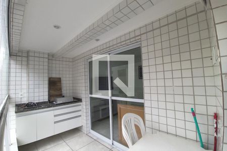 Sacada  de apartamento para alugar com 2 quartos, 72m² em Canto do Forte, Praia Grande