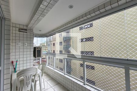 Sacada  de apartamento para alugar com 2 quartos, 72m² em Canto do Forte, Praia Grande