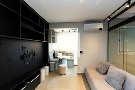 sala  de kitnet/studio à venda com 1 quarto, 34m² em Parque Fernanda, São Paulo