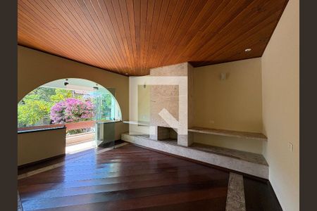 Sala de Lareira de casa à venda com 5 quartos, 341m² em City América, São Paulo