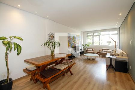Sala de Estar e Jantar de apartamento à venda com 3 quartos, 103m² em Jardim America, São Paulo