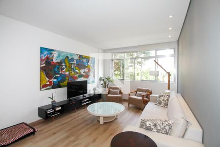 Sala de Estar e Jantar de apartamento à venda com 3 quartos, 103m² em Jardim America, São Paulo