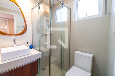 Banheiro da Suíte de apartamento para alugar com 2 quartos, 66m² em Vila Guarani (zona Sul), São Paulo