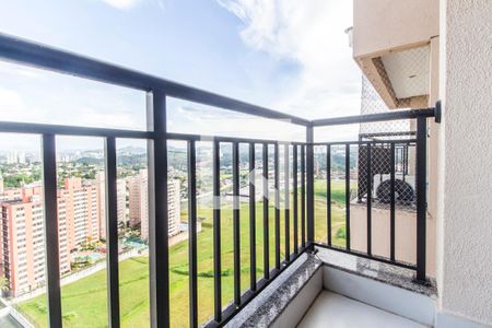 Varanda de apartamento para alugar com 1 quarto, 36m² em Tamboré, Barueri