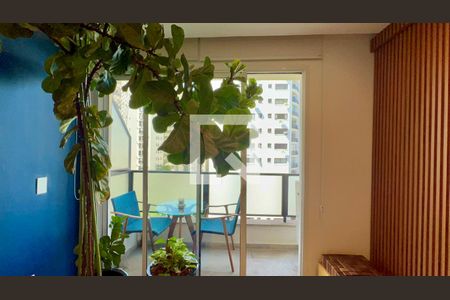 Varanda de apartamento à venda com 1 quarto, 75m² em Jardim Paulista, São Paulo