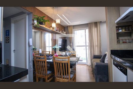 Sala/Cozinha de apartamento à venda com 1 quarto, 36m² em Vila Ema, São Paulo