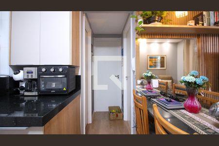 Sala/Cozinha de apartamento à venda com 1 quarto, 36m² em Vila Ema, São Paulo