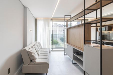 Sala de apartamento para alugar com 2 quartos, 68m² em Vila Olímpia, São Paulo