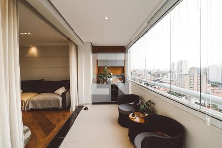 Sala de apartamento à venda com 3 quartos, 88m² em Vila Dom Pedro Ii, São Paulo