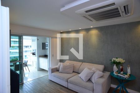 Sala de apartamento à venda com 3 quartos, 120m² em Barra da Tijuca, Rio de Janeiro