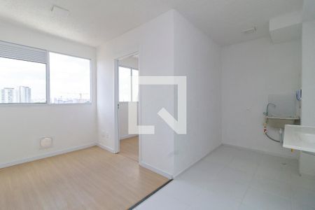 Sala de apartamento para alugar com 2 quartos, 42m² em Jardim Caravelas, São Paulo