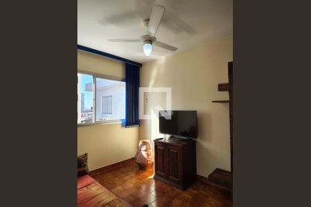 Sala de apartamento para alugar com 1 quarto, 51m² em Guilhermina, Praia Grande