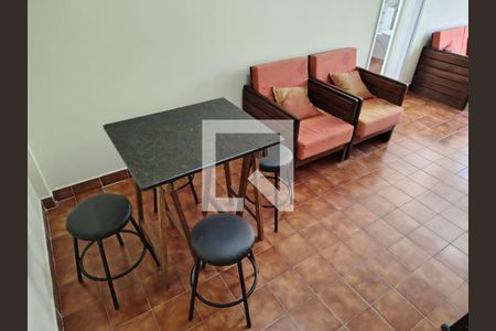 Sala de apartamento para alugar com 1 quarto, 51m² em Guilhermina, Praia Grande