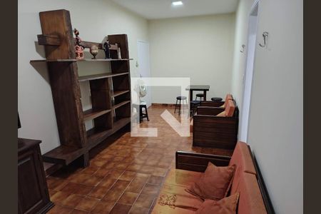 Sala de apartamento para alugar com 1 quarto, 51m² em Guilhermina, Praia Grande