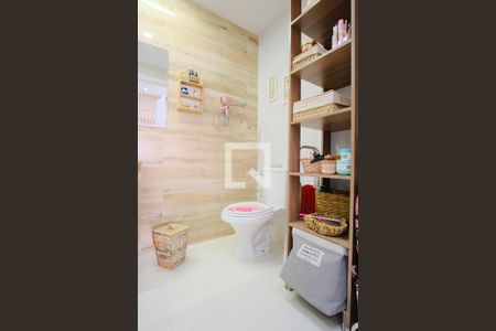 Banheiro de kitnet/studio à venda com 1 quarto, 31m² em Vila Esperança, São Paulo