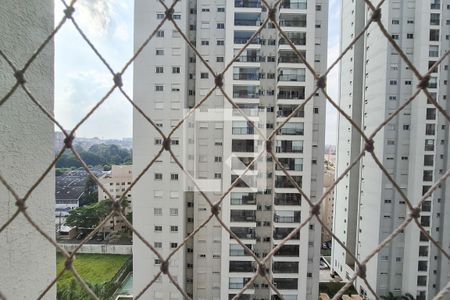 Varanda da Sala - vista de apartamento à venda com 3 quartos, 64m² em Jardim Independencia, São Bernardo do Campo