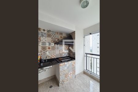 Varanda da Sala de apartamento à venda com 3 quartos, 64m² em Jardim Independencia, São Bernardo do Campo