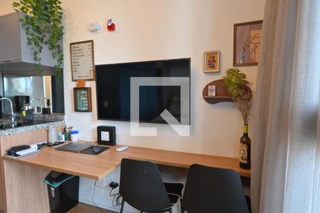 Sala/quarto de kitnet/studio para alugar com 1 quarto, 27m² em Vila Mariana, São Paulo
